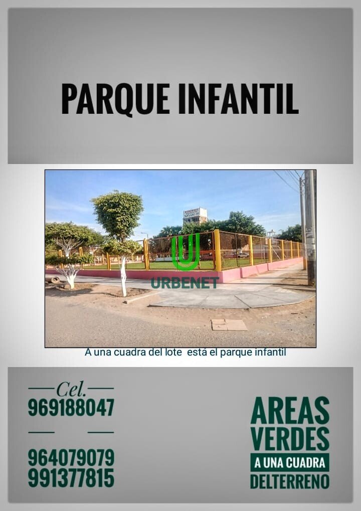 Terreno Urbano de 108 m2 en Santa Rosa de Chiclayo